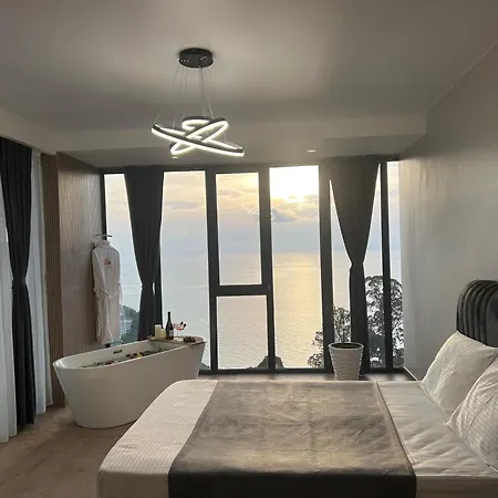Modern Villa Kvariati With Panoramic Sea View Exterior photo