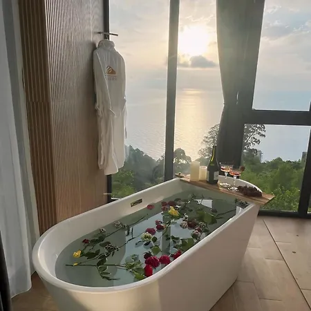 Modern Villa Kvariati With Panoramic Sea View Exterior photo