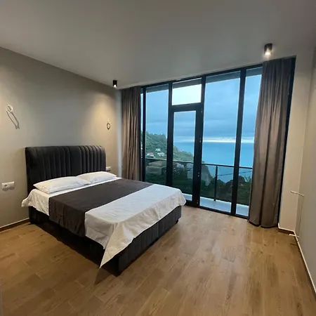 Modern Villa Kvariati With Panoramic Sea View Exterior photo